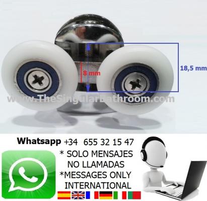 Ruedas de mamparas , megius, decarban, deyban, doccia,